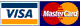 We accept Visa and MasterCard
